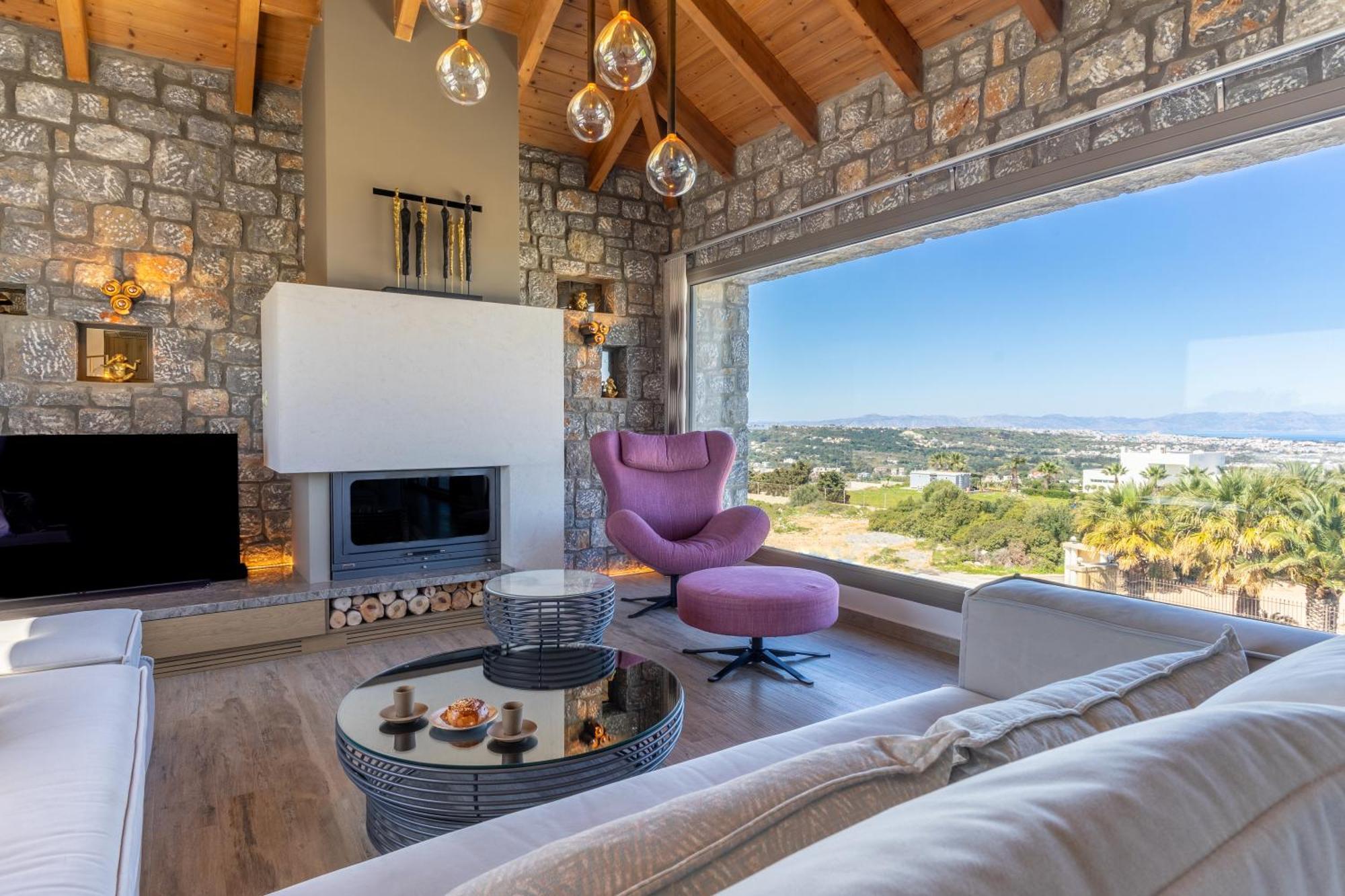 Rhode Luxury Villa Kalithies Ngoại thất bức ảnh