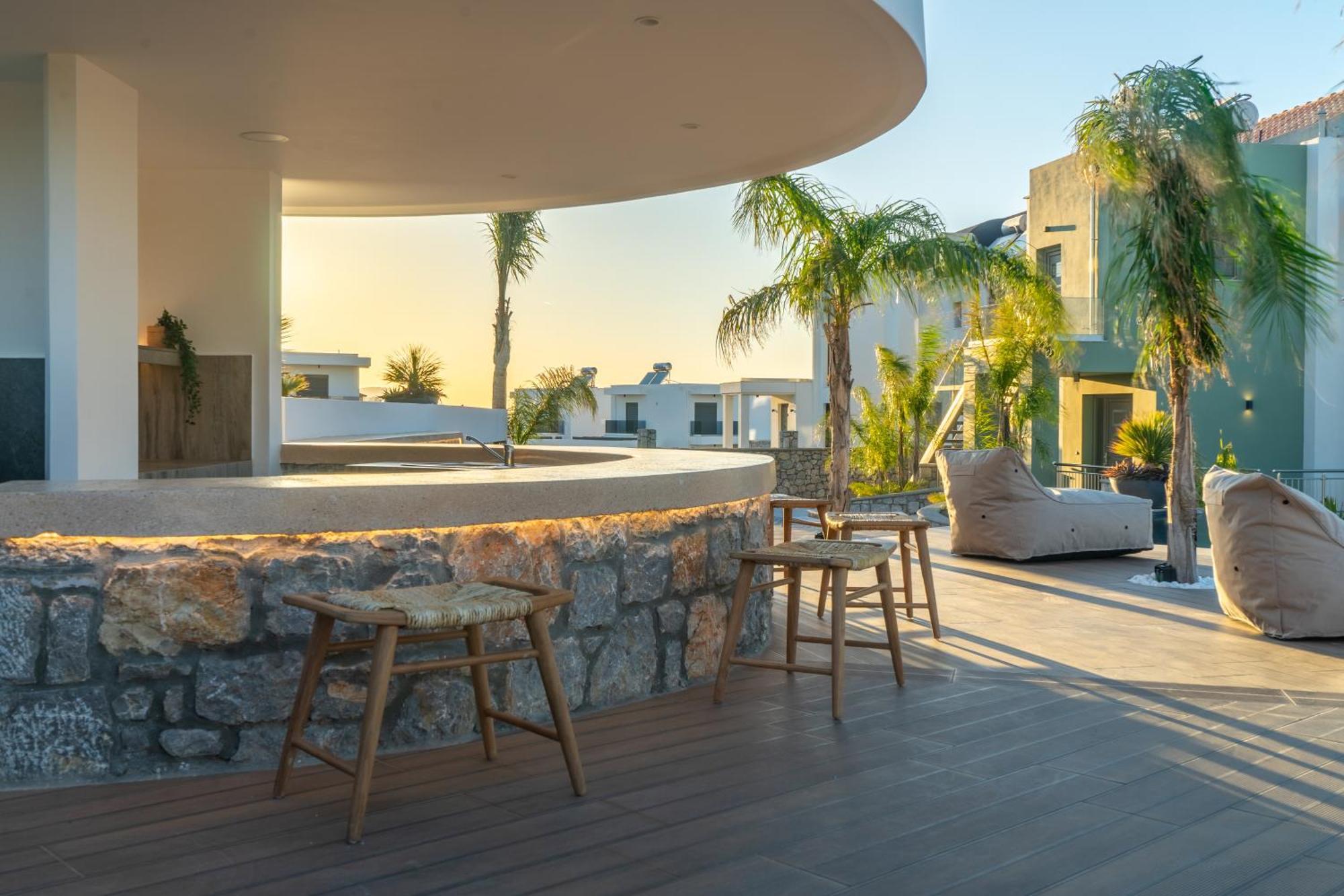 Rhode Luxury Villa Kalithies Ngoại thất bức ảnh