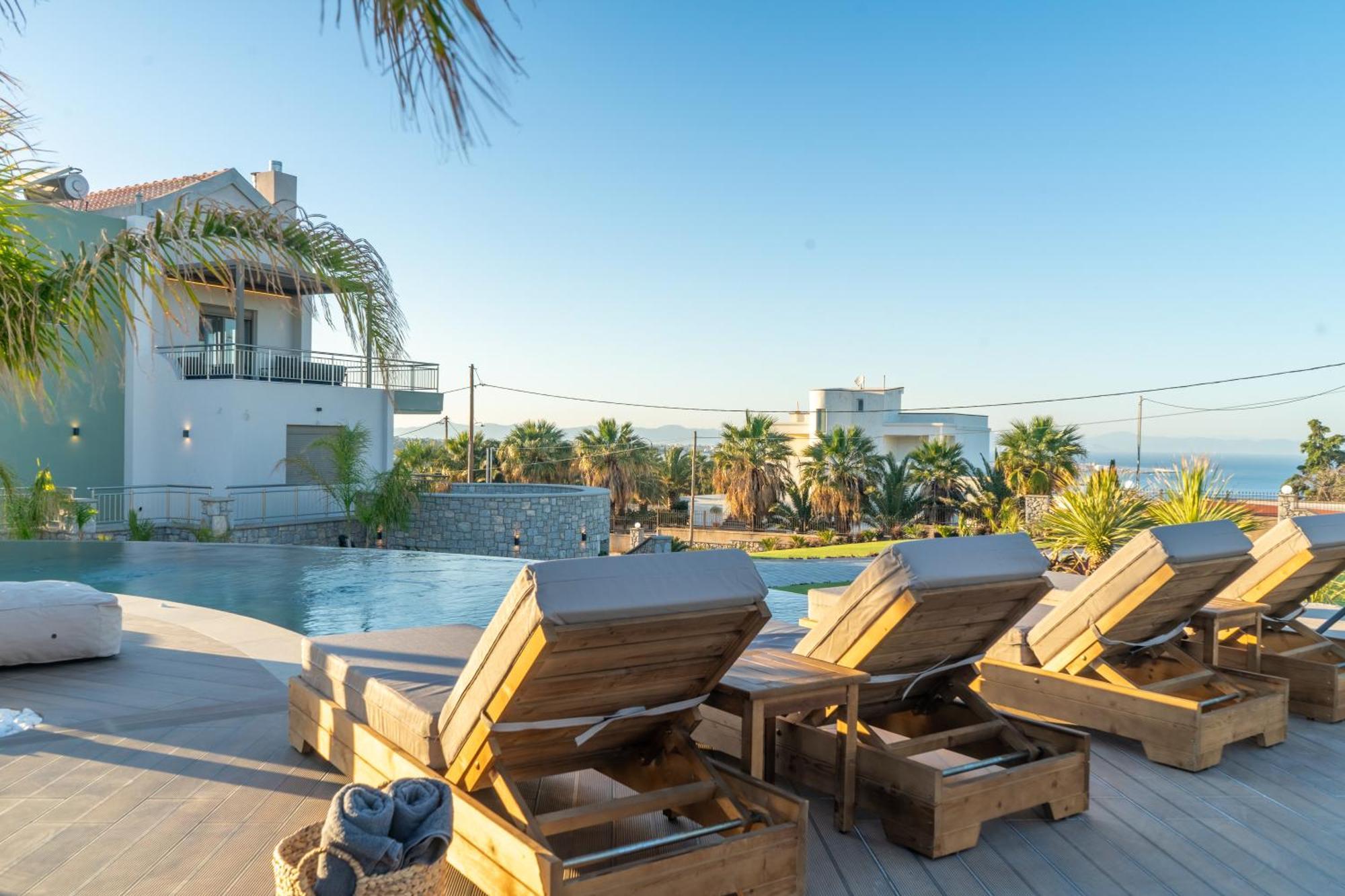 Rhode Luxury Villa Kalithies Ngoại thất bức ảnh