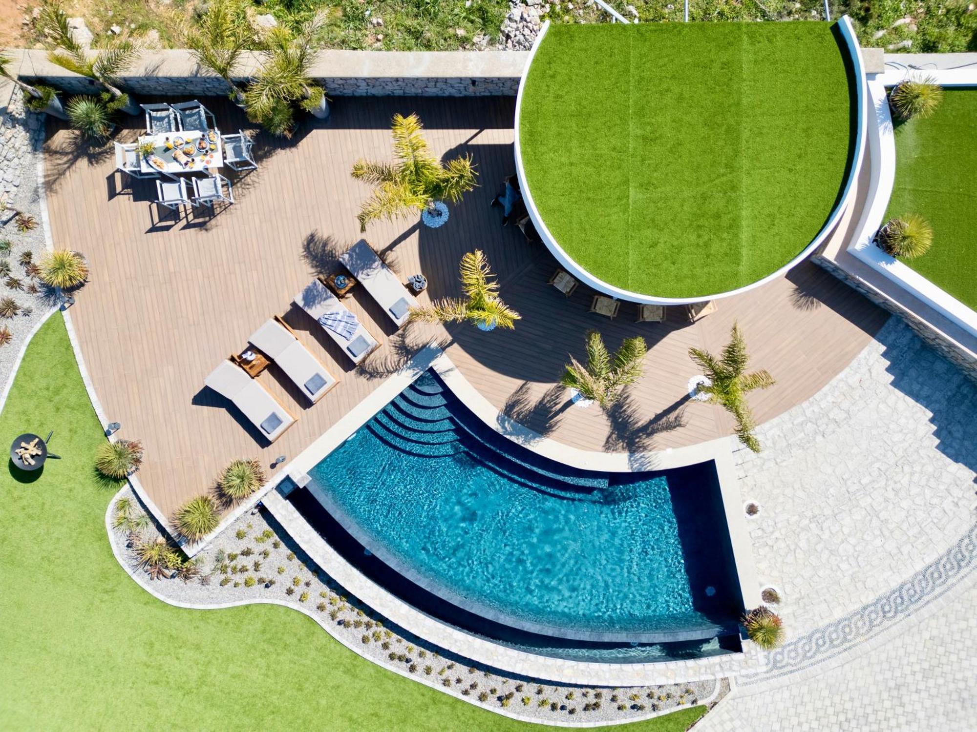 Rhode Luxury Villa Kalithies Ngoại thất bức ảnh