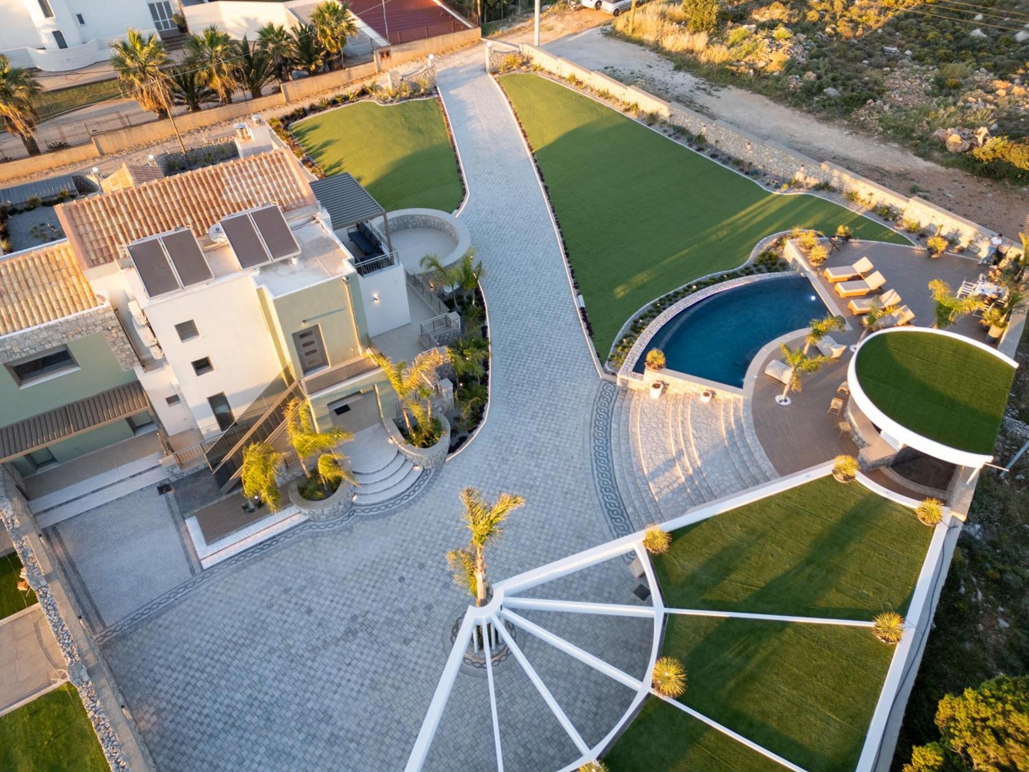 Rhode Luxury Villa Kalithies Ngoại thất bức ảnh